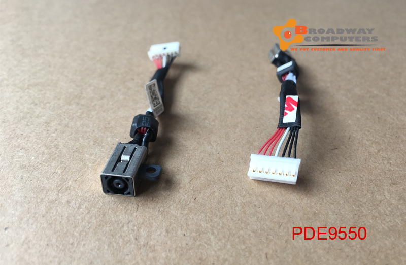 Puerto de carga DC Power Jack conector Socket con arnés de cable de alambre para Dell Precision M3800 XPS 15 9530 tpntm dc30100o800 